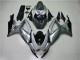 Silver Grey 2006-2007 Suzuki GSXR 600/750 Motorcycle Fairing Silver Grey 2006-2007 Suzuki GSXR 600/750 Motorcycle Fairing
