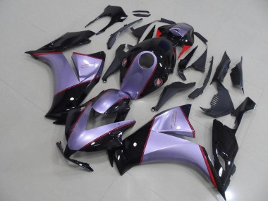 Silver Grey with Glossy Black 2012-2016 Honda CBR1000RR Motorcycle Fairings
