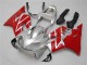 Silver Red 2001-2003 Honda CBR600 F4i Motorcycle Fairings Silver Red 2001-2003 Honda CBR600 F4i Motorcycle Fairings