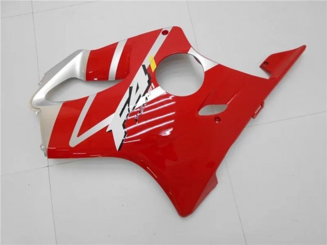 Silver Red 2001-2003 Honda CBR600 F4i Motorcycle Fairings Silver Red 2001-2003 Honda CBR600 F4i Motorcycle Fairings