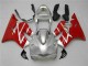 Silver Red 2001-2003 Honda CBR600 F4i Motorcycle Fairings Silver Red 2001-2003 Honda CBR600 F4i Motorcycle Fairings