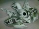 Silver Repsol 2004-2005 Honda CBR1000RR Motorcycle Fairing Silver Repsol 2004-2005 Honda CBR1000RR Motorcycle Fairing