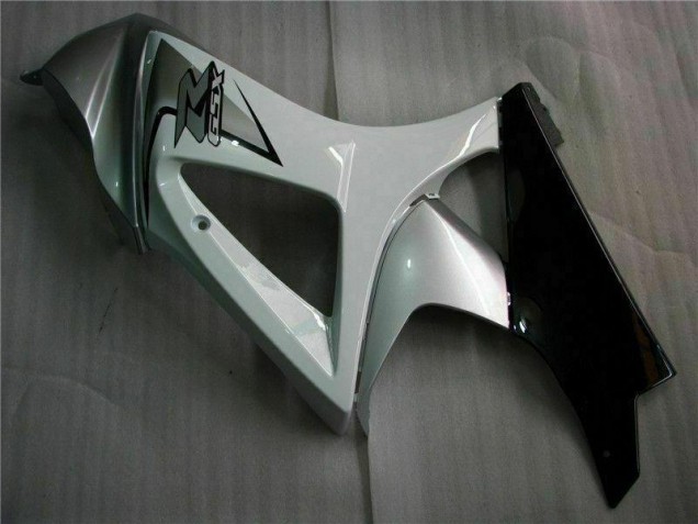 Silver White 2007-2008 Suzuki GSXR 1000 Motorcycle Fairings