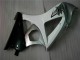 Silver White 2007-2008 Suzuki GSXR 1000 Motorcycle Fairings