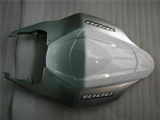 Silver White 2007-2008 Suzuki GSXR 1000 Motorcycle Fairings