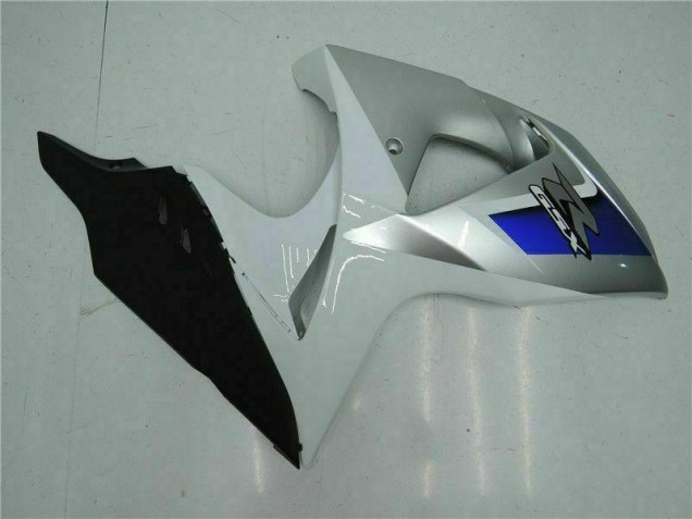 Silver White 2009-2016 Suzuki GSXR 1000 Motorcycle Fairings Silver White 2009-2016 Suzuki GSXR 1000 Motorcycle Fairings