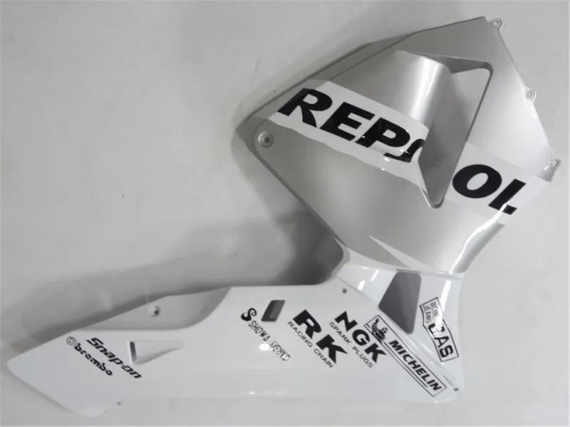 Silver White Black Repsol 2003-2004 Honda CBR600RR Motorcycle Fairings Silver White Black Repsol 2003-2004 Honda CBR600RR Motorcycle Fairings