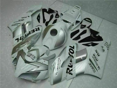 Silver White Repsol 2004-2005 Honda CBR1000RR Motorcycle Fairing