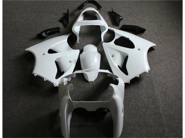 Unpainted 2000-2002 Kawasaki ZX6R Motorcycle Fairings Unpainted 2000-2002 Kawasaki ZX6R Motorcycle Fairings