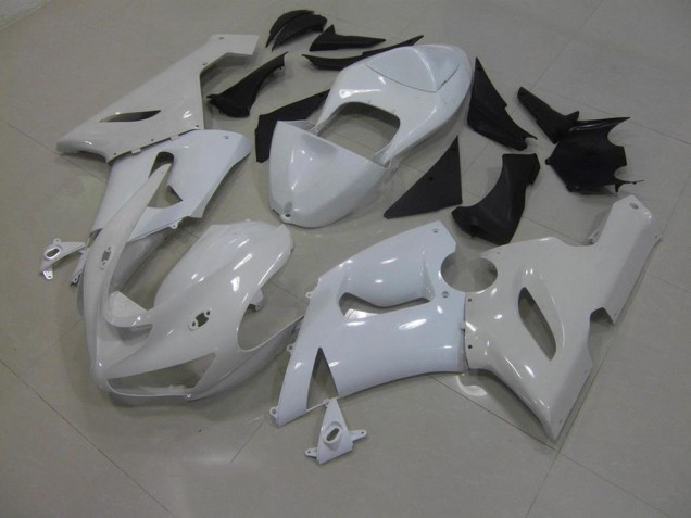 Unpainted 2005-2006 Kawasaki ZX6R Motorcycle Fairings Unpainted 2005-2006 Kawasaki ZX6R Motorcycle Fairings