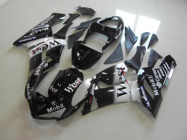 West 2005-2006 Kawasaki ZX6R Motorcycle Fairings West 2005-2006 Kawasaki ZX6R Motorcycle Fairings