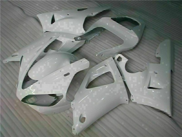 White 2000-2001 Yamaha YZF R1 Full Motorcycle Fairing Kits White 2000-2001 Yamaha YZF R1 Full Motorcycle Fairing Kits