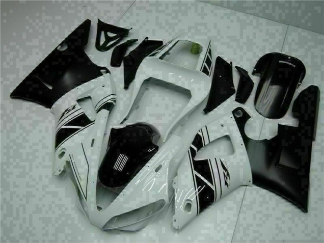 White 2000-2001 Yamaha YZF R1 Motorcycle Fairing White 2000-2001 Yamaha YZF R1 Motorcycle Fairing