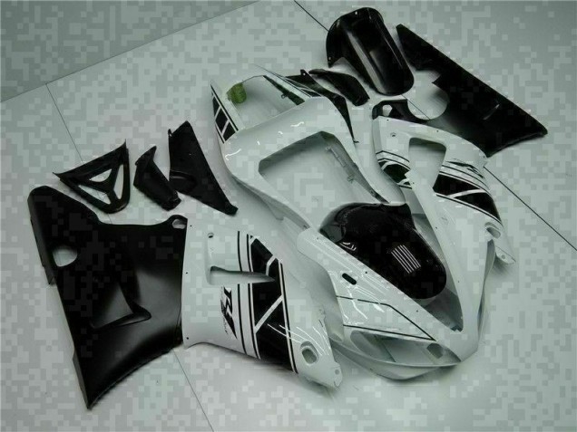 White 2000-2001 Yamaha YZF R1 Motorcycle Fairing White 2000-2001 Yamaha YZF R1 Motorcycle Fairing