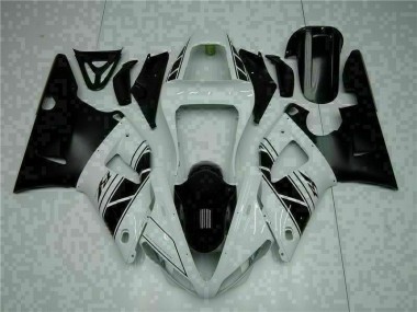 White 2000-2001 Yamaha YZF R1 Motorcycle Fairing