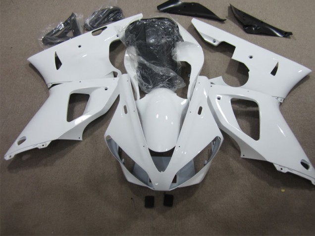 White 2000-2001 Yamaha YZF R1 Motorcycle Fairings White 2000-2001 Yamaha YZF R1 Motorcycle Fairings
