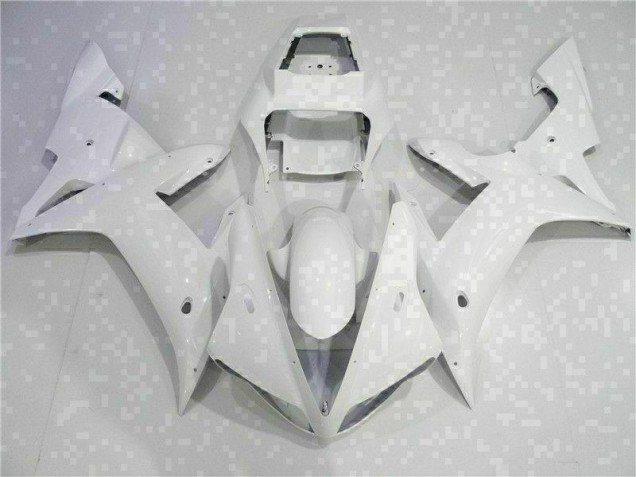White 2002-2003 Yamaha YZF R1 Motorcycle Fairing