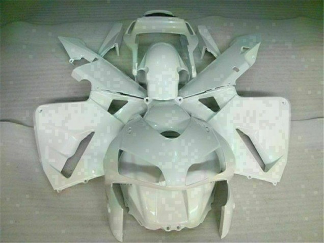 White 2003-2004 Honda CBR600RR ABS Fairings White 2003-2004 Honda CBR600RR ABS Fairings