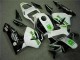White 2003-2004 Honda CBR600RR ABS Motorcycle Fairing White 2003-2004 Honda CBR600RR ABS Motorcycle Fairing