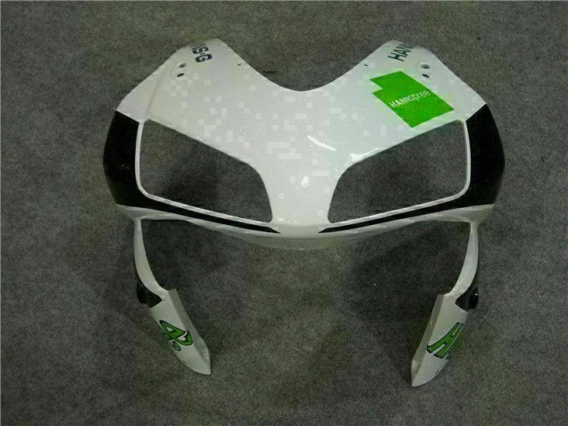 White 2003-2004 Honda CBR600RR ABS Motorcycle Fairing White 2003-2004 Honda CBR600RR ABS Motorcycle Fairing
