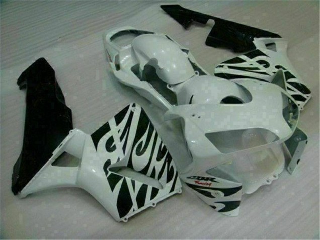 White 2003-2004 Honda CBR600RR ABS Motorcycle Fairings White 2003-2004 Honda CBR600RR ABS Motorcycle Fairings