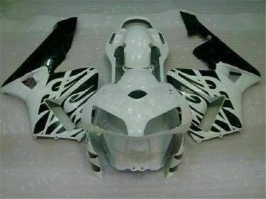 White 2003-2004 Honda CBR600RR ABS Motorcycle Fairings