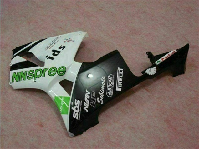 White 2003-2004 Honda CBR600RR Full ABS Motorcycle Fairings White 2003-2004 Honda CBR600RR Full ABS Motorcycle Fairings