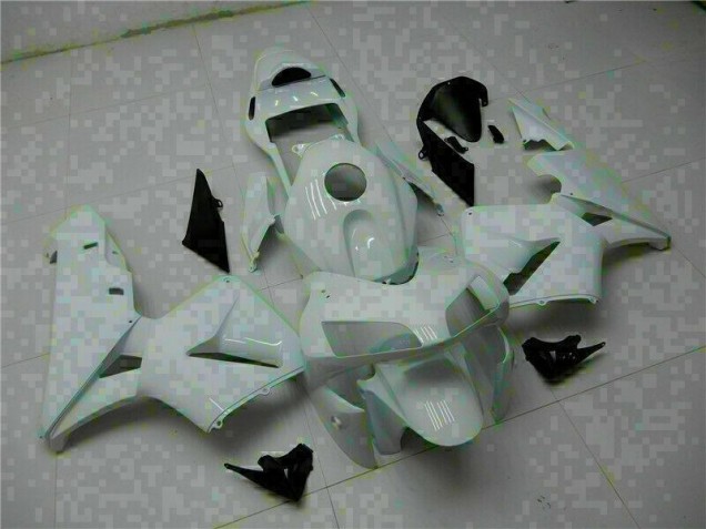 White 2003-2004 Honda CBR600RR Motorcycle Fairing & Bodywork White 2003-2004 Honda CBR600RR Motorcycle Fairing & Bodywork