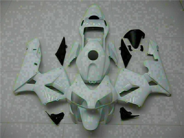 White 2003-2004 Honda CBR600RR Motorcycle Fairing & Bodywork White 2003-2004 Honda CBR600RR Motorcycle Fairing & Bodywork