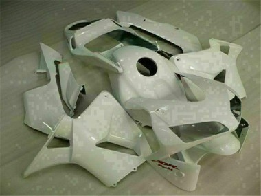 White 2003-2004 Honda CBR600RR Motorcycle Fairing Kits