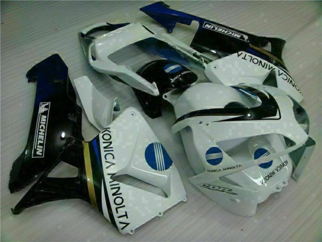 White 2003-2004 Honda CBR600RR Motorcycle Fairings White 2003-2004 Honda CBR600RR Motorcycle Fairings