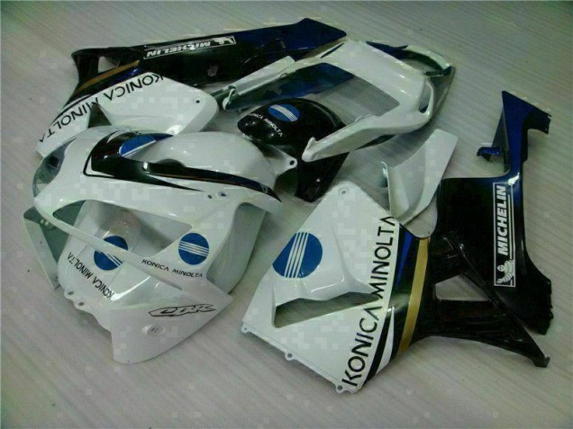 White 2003-2004 Honda CBR600RR Motorcycle Fairings White 2003-2004 Honda CBR600RR Motorcycle Fairings