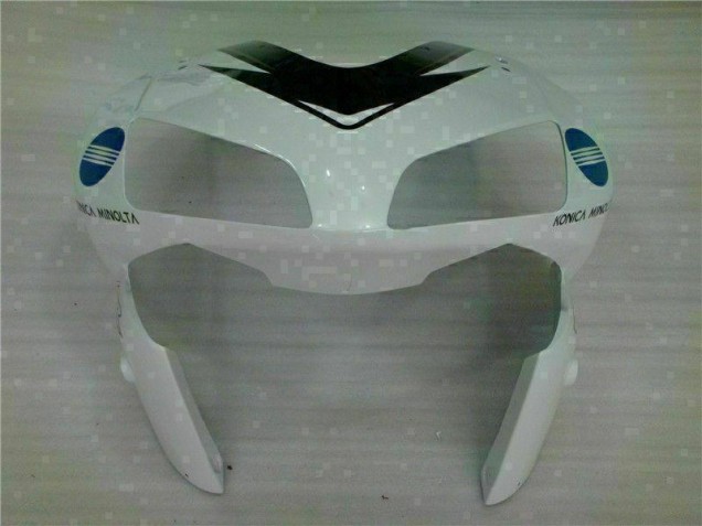 White 2003-2004 Honda CBR600RR Motorcycle Fairings White 2003-2004 Honda CBR600RR Motorcycle Fairings