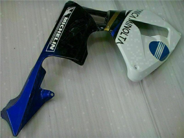 White 2003-2004 Honda CBR600RR Motorcycle Fairings White 2003-2004 Honda CBR600RR Motorcycle Fairings