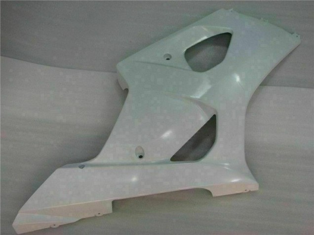 White 2003-2004 Suzuki GSXR 1000 Full Motorcycle Fairing Kits White 2003-2004 Suzuki GSXR 1000 Full Motorcycle Fairing Kits