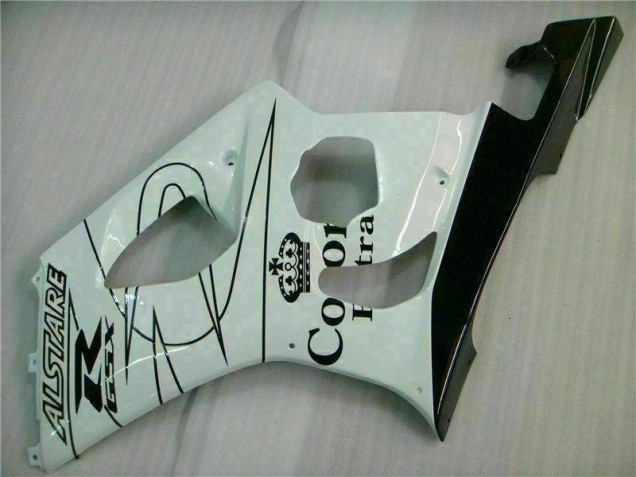 White 2003-2004 Suzuki GSXR 1000 Motorcycle Bodywork White 2003-2004 Suzuki GSXR 1000 Motorcycle Bodywork