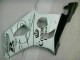 White 2003-2004 Suzuki GSXR 1000 Motorcycle Bodywork White 2003-2004 Suzuki GSXR 1000 Motorcycle Bodywork