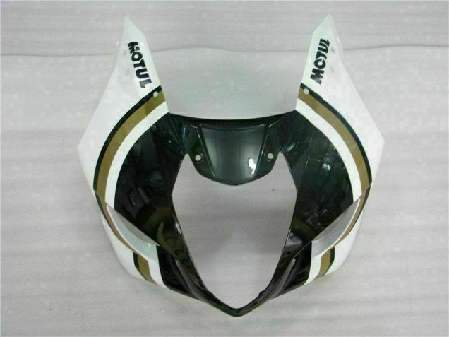 White 2003-2004 Suzuki GSXR 1000 Motorcycle Fairing White 2003-2004 Suzuki GSXR 1000 Motorcycle Fairing