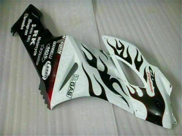 White 2004-2005 Honda CBR1000RR Motorcycle Fairing White 2004-2005 Honda CBR1000RR Motorcycle Fairing
