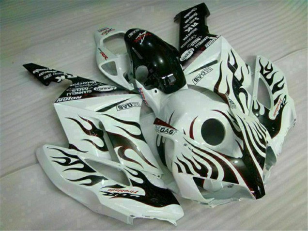 White 2004-2005 Honda CBR1000RR Motorcycle Fairing White 2004-2005 Honda CBR1000RR Motorcycle Fairing