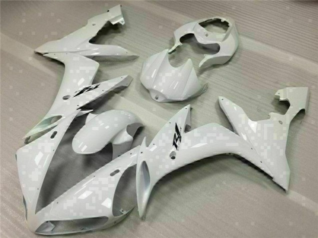 White 2004-2006 Yamaha YZF R1 Motorcycle Fairings White 2004-2006 Yamaha YZF R1 Motorcycle Fairings