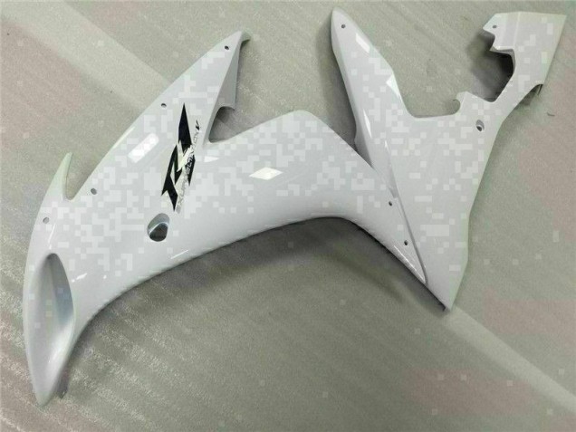 White 2004-2006 Yamaha YZF R1 Motorcycle Fairings White 2004-2006 Yamaha YZF R1 Motorcycle Fairings