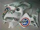 White 2005-2006 Honda CBR600RR Motorcycle Fairing Kits & Plastic White 2005-2006 Honda CBR600RR Motorcycle Fairing Kits & Plastic