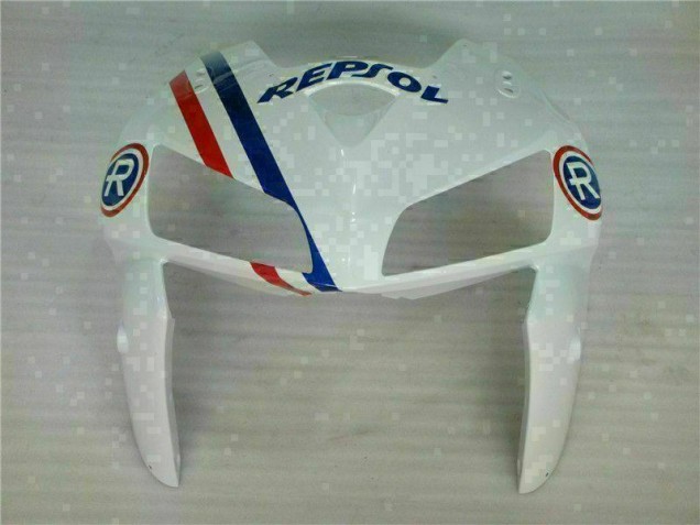 White 2005-2006 Honda CBR600RR Motorcycle Fairing Kits & Plastic White 2005-2006 Honda CBR600RR Motorcycle Fairing Kits & Plastic