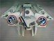White 2005-2006 Honda CBR600RR Motorcycle Fairing Kits & Plastic White 2005-2006 Honda CBR600RR Motorcycle Fairing Kits & Plastic