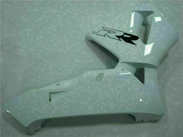 White 2005-2006 Honda CBR600RR Motorcycle Fairing White 2005-2006 Honda CBR600RR Motorcycle Fairing