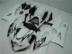 White 2005-2006 Suzuki GSXR 1000 Motorcycle Fairing White 2005-2006 Suzuki GSXR 1000 Motorcycle Fairing