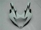 White 2005-2006 Suzuki GSXR 1000 Motorcycle Fairing White 2005-2006 Suzuki GSXR 1000 Motorcycle Fairing