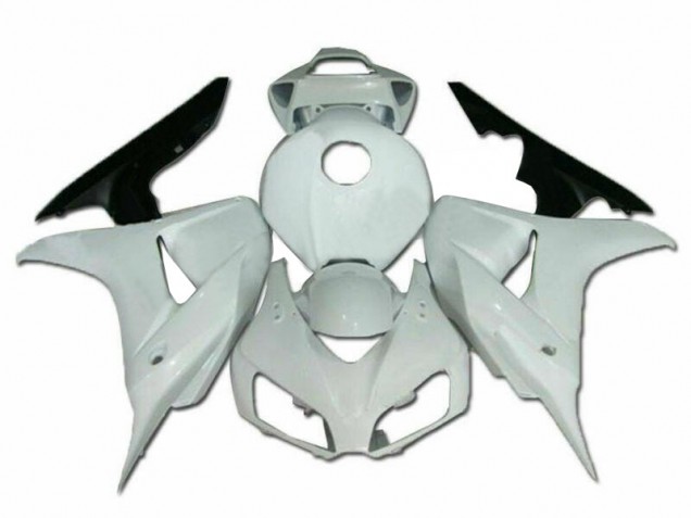 White 2006-2007 Honda CBR1000RR Motorcycle Fairing Kits White 2006-2007 Honda CBR1000RR Motorcycle Fairing Kits