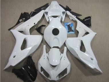 White 2006-2007 Honda CBR1000RR Motorcycle Fairings